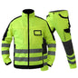 Safety Work Suits High Visibility Reflective Jacket and Pants Set for Men Hi Vis Workwear Work Clothes Men Electrician