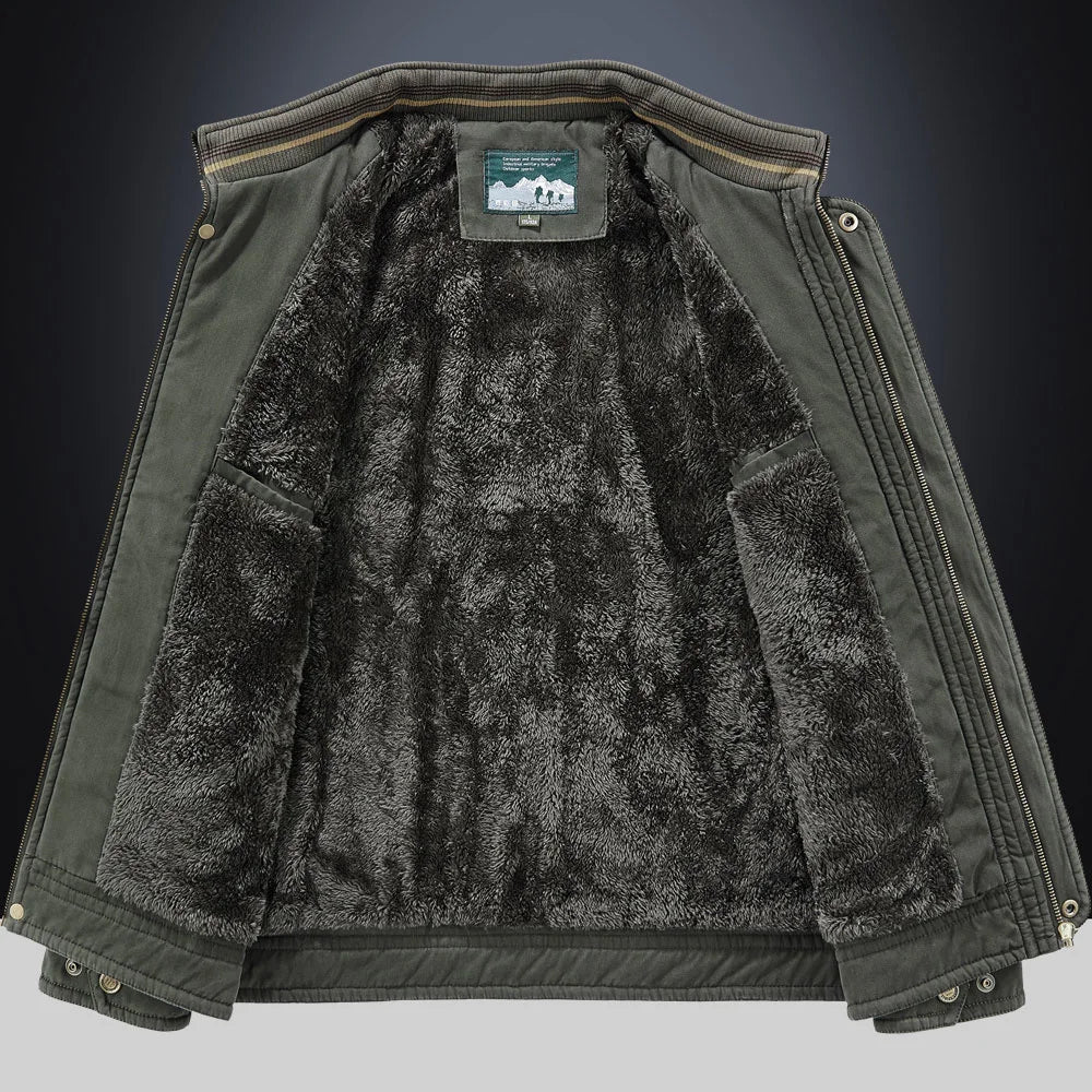 Winte Parkas Bomber Male Fashionable Windbreaker New Jacket Camping Heating Work Wear Casual Coat Custom Tactical Clothing Coats