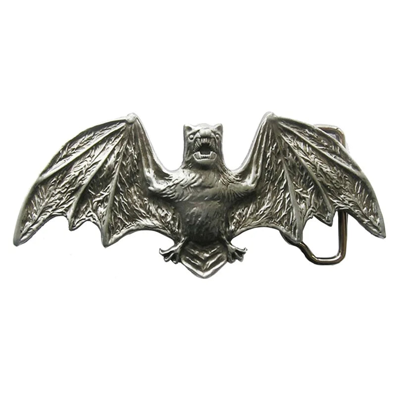 Wholesale Retail Distribute New Vintage Style 3D Cut Out Bat Belt Buckle Free Shipping also Stock in the US