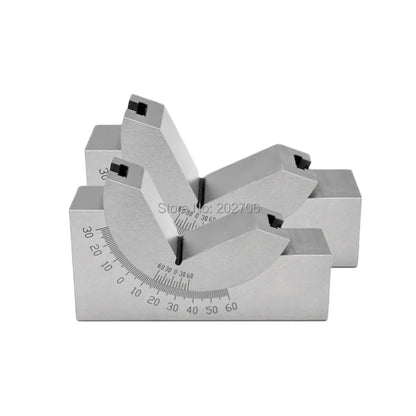 AP25 Tools Maker Precision Micro Adjustable V Block Milling Setup 0 To 60 Degree Angle Gauge