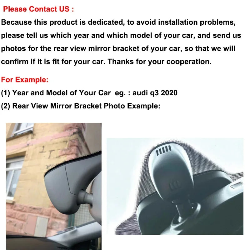 4K 2160P 2K Wifi Parking Monitor Car DVR Video Recorder Dash Cam Camera for Geely Monjaro Xingyue L KX11 2021 2022 2023