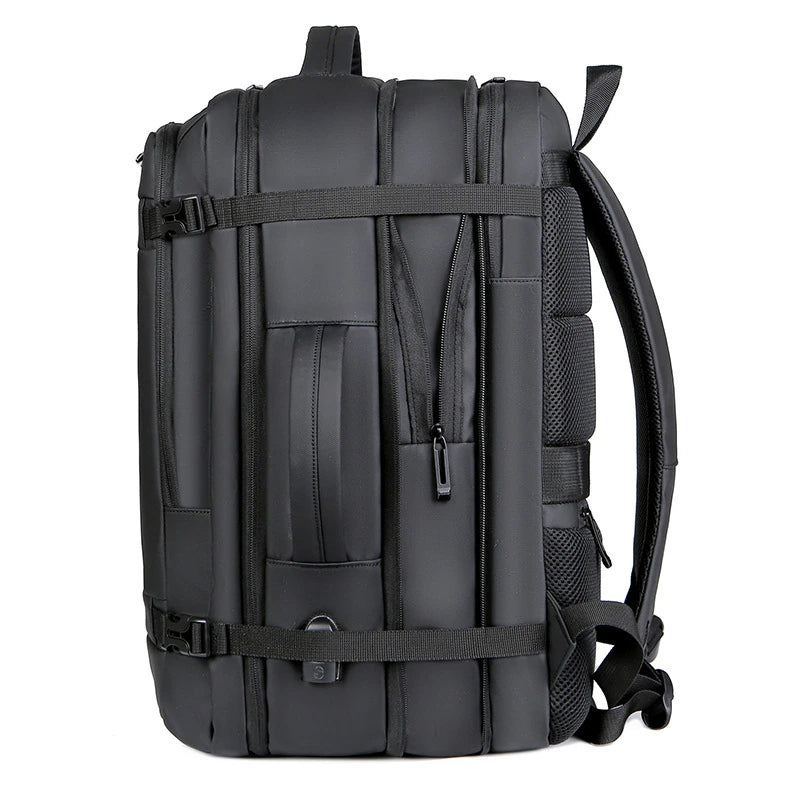 45L Large Capacity Multifunctional Extensible Rechargeable Hand-Held Backpack Men'S Waterproof Business Travel Computer Backpack